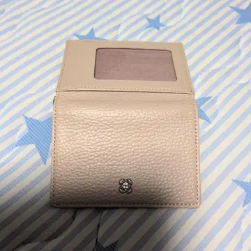 Samantha Thavasa Deluxe 명함지갑 베이지