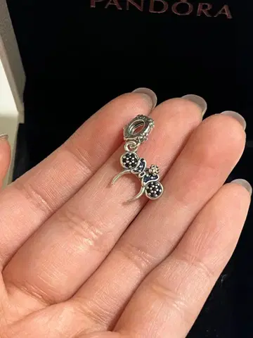 판도라 미키 모양 참 실버 925