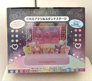 산리오 당첨 복권 빛나는 아크릴 스탠드 스테이지