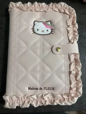 MaisondeFLEUR HELLOKITTY 딸기 멀티 케이스 핑크