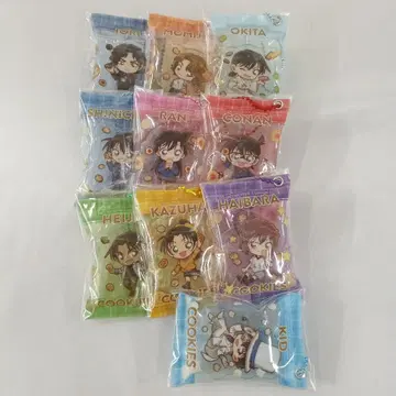 명탐정 코난 간식 키링 쿠키 ver. 전 10종 세트