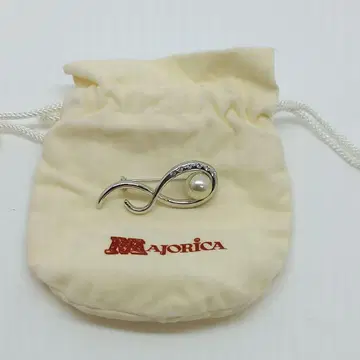 SILVER 925 MAJORICA 마조리카 펄 브로치 진주 스페인