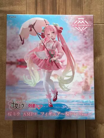 벚꽃 미쿠 AMP+ 피규어 ~벚꽃 드레스 ver.~