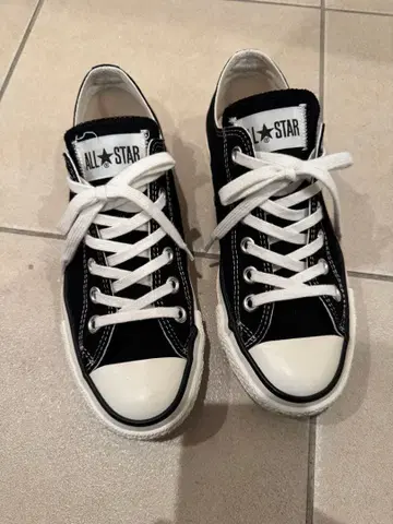 CONVERSE ALL STAR J OX 24cm 블랙