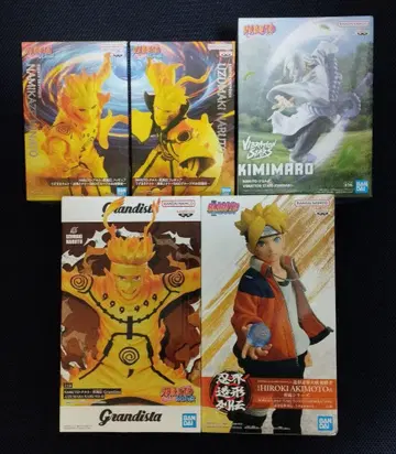 NARUTO 피규어 묶음 판매 5개 나루토 피규어