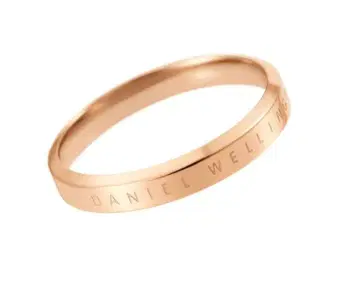 DANIEL WELLINGTON 반지 클래식 반지 핑크 골드