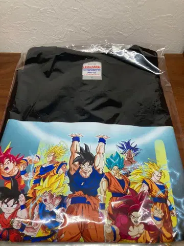 [ 미사용 새상품 ] 드래곤볼 40주년 원기옥 축제 T셔츠 프리 L사이즈