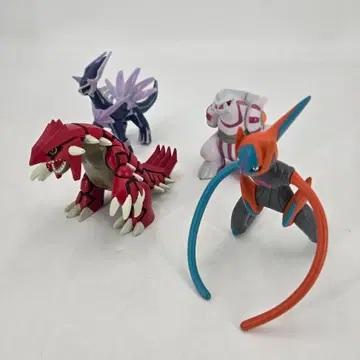 포켓몬 몬코레 전설의 포켓몬 피규어 4체 세트 당시 물품