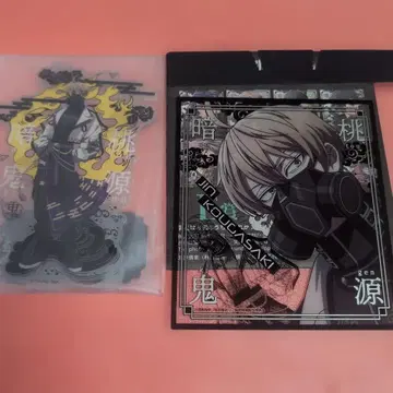 도원암귀 세가 럭키 쿠지 코우고자키 진 아크릴 스탠드 클리어 색지