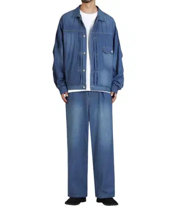 정가 74800 DAIWA PIER39 데님 셋업 2025AW