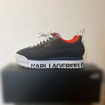 레어 PUMA KARL LAGERFELD 스니커즈 블랙/레드