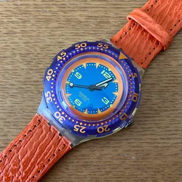 미사용에 가까운 작동품 swatch SCUBA 200 스와치 스쿠버