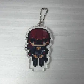 페르소나 5 요시자와 카스미 세가 콜라보 카페 도트 그림 아크릴 키링