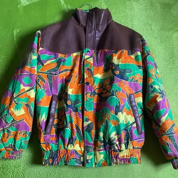 빈티지 자켓 가죽