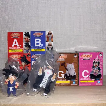 제일복권 드래곤볼 어셈블 컬렉션 4종 세트 레어 모듬