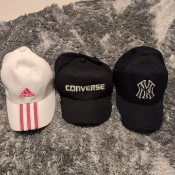 캡 세트 ( adidas, CONVERSE, NY Yankees 등 )