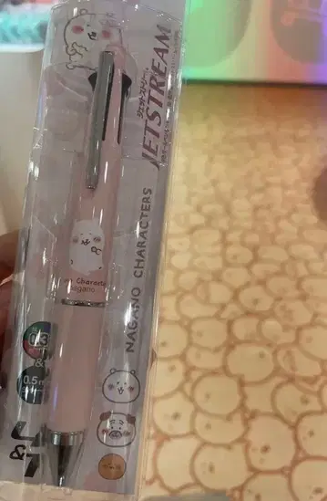 나가노 캐릭터즈 핑크 제트스트림 나가노의 곰 두더지 크로켓