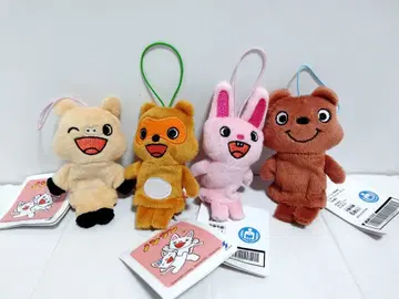 논탄 동료들 전원 집합 손가락 인형 마스코트 논탄 곰 돼지 토끼