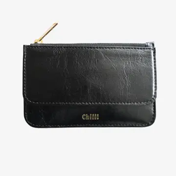 ch!ilibag 플랩 코인 카드 케이스 블랙 치리백