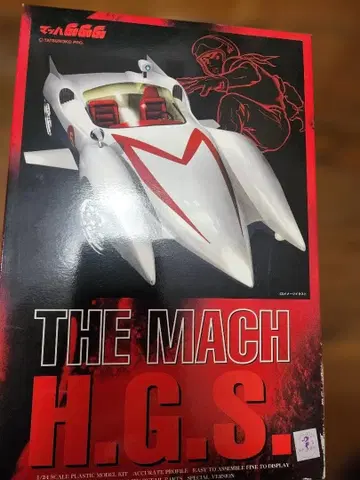 THE MACH H.G.S. 1/24 플라스틱 모델 키트