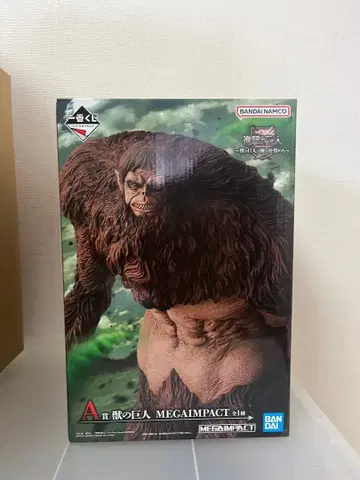 진격의 거인 제일복권 MEGAIMPACT 야수 거인 피규어