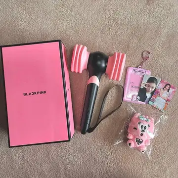 BLACKPINK 응원봉 펜라 제니 VERDY 트레이딩 카드 키링