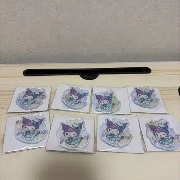 산리오 캐릭터즈 화이트 매직 미니 아크릴 키링 쿠로미