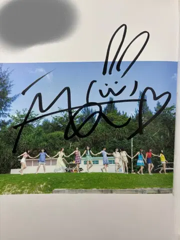 =LOVE 이퀄러브 5th 기념일 북 사사키 마이카 친필 사인
