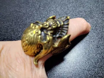 가로 자르바 반지 소재 사이즈 불명 19호 정도 used