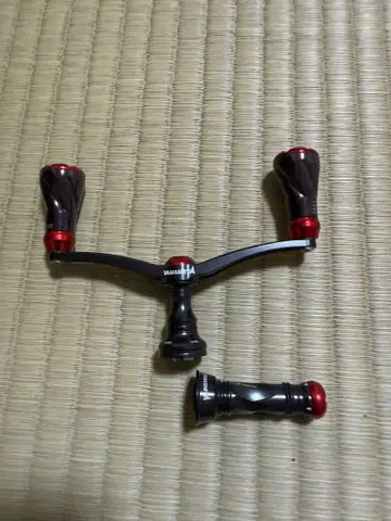 LIVRE & 야마시타 콜라보 핸들 & 밸런서 블랙/레드 다이와용