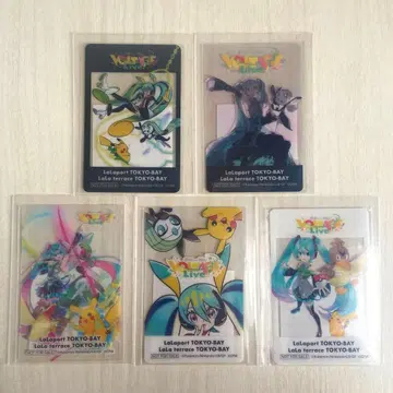 포켓몬 하츠네 미쿠 클리어 카드 컴플리트 1