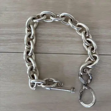 실버 체인 팔찌