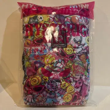 HYSTERIC MINI 매장 한정판 스퀘어 백 & 사코슈 & 스티커