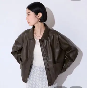 JEANASIS 빈티지 가죽 자켓