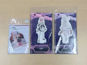 Re: 제로부터 시작하는 이세계 생활 아크릴 스탠드 3종