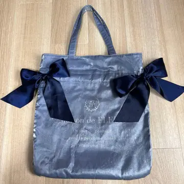 Maison de FLEUR 더블 리본 토트백