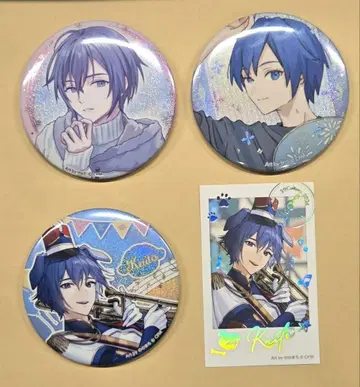 하츠네 미쿠 39Culture 금박 배지 카드 KAITO