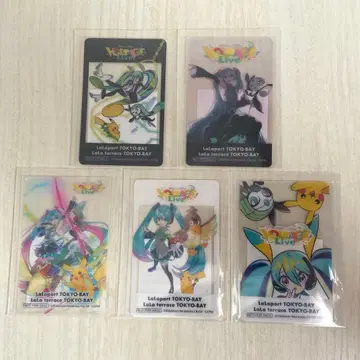 포켓몬 하츠네 미쿠 클리어 카드 컴플리트 2