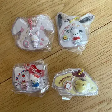 미개봉 새상품 산리오 캐릭터즈 패키지 참 4종 세트