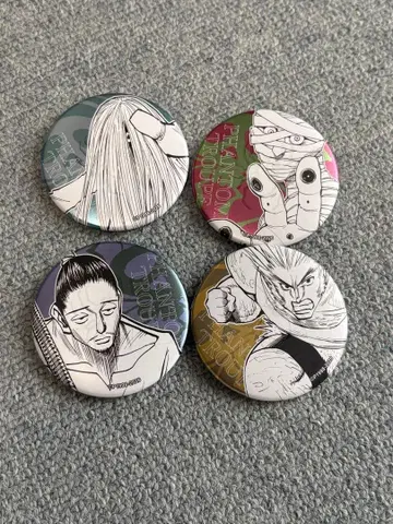 헌터헌터 봄 컬렉션 캔뱃지 4개 세트