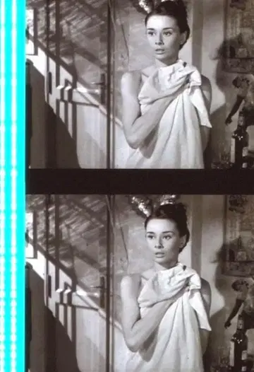 로마의 휴일 35mm 필름 연속 5컷 오드리 헵번 앤 공주 배송비 포함