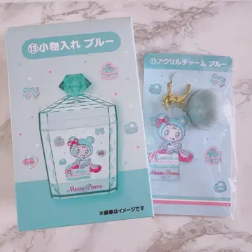 메조피아노 제일복권 소품함&아크릴 참 블루 블루베리에짱