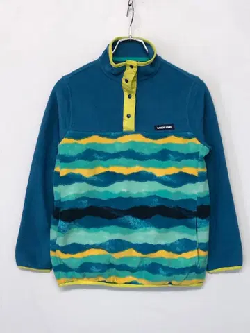 LAND'S END 아웃도어 구제 의류 보더 스냅T 타입 플리스