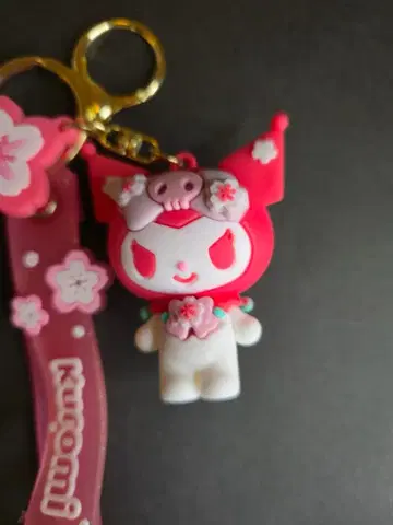 쿠로미 벚꽃 모티브 키링