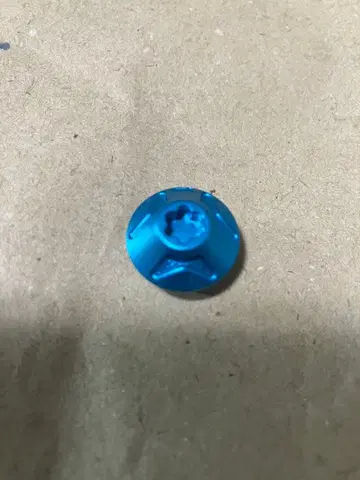 리브레 & DRT 바리알용 센터 너트 스카이블루 시마노 오른쪽