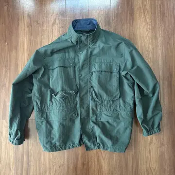 Daiwapier39 다크 그린 나일론 자켓 L 후드 없음