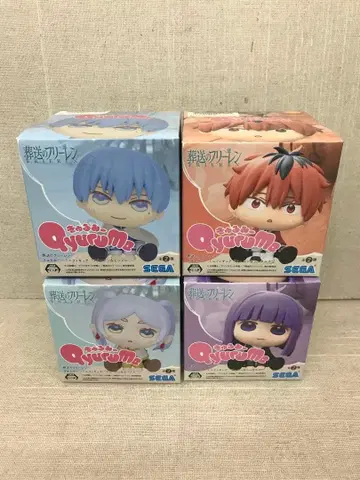 미개봉품 큐룽하게 쳐다보는 포즈 미니 피규어 장송의 프리렌 4개 세트