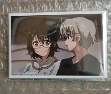 요스가노소라 15주년 기념 스크래치 C-6 스퀘어 캔 배지