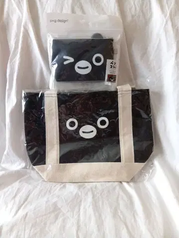 수박 펭귄 보냉 미니백 실리콘 파우치 2개