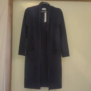 네이비 긴팔 롱 가디건 M 사이즈 soeur7